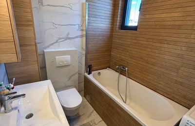 Аренда просторной 4-комнатной квартиры с видом на Ботанический сад, 92 м², центр Белграда, Сербия